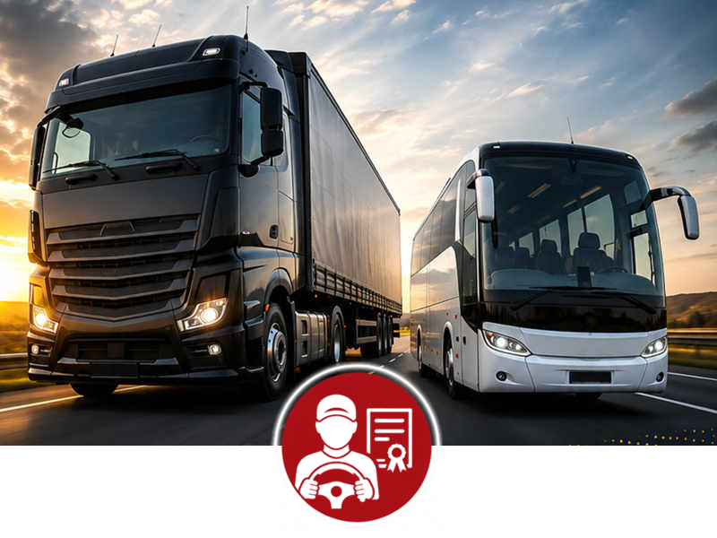 Bild LKW und Bus